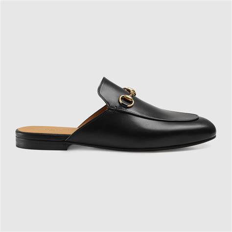 gucci printown women|Gucci black leather slippers.